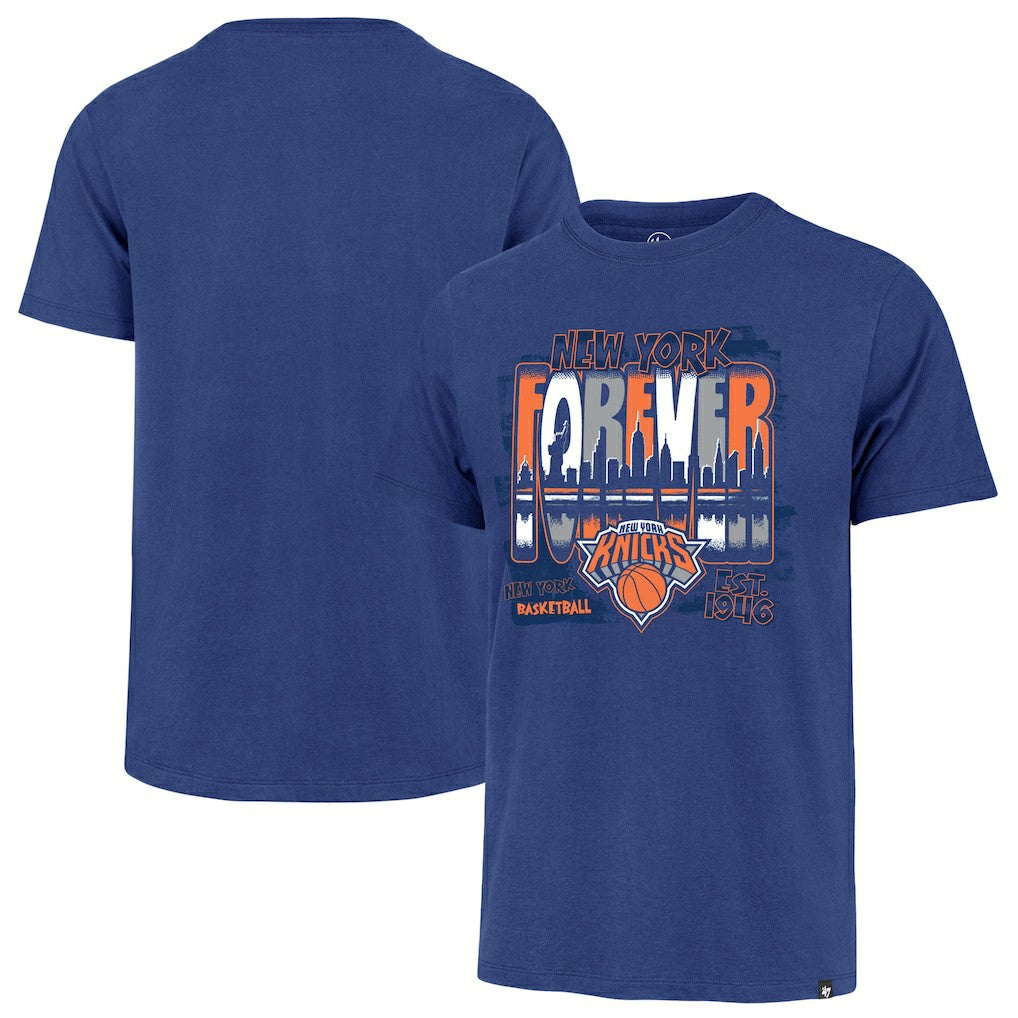 Blue New York Knicks '47 Super Regional Franklin T-Shirt | NBA