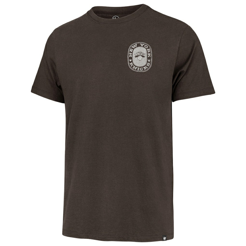 Brown New York Knicks '47 Back Canyon Franklin T-Shirt | NBA