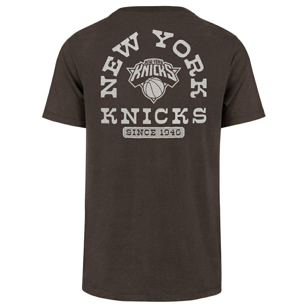 Brown New York Knicks '47 Back Canyon Franklin T-Shirt | NBA