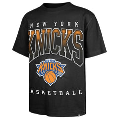 Black New York Knicks '47 Afterhours Foundation Premium Heavyweight T-Shirt | NBA