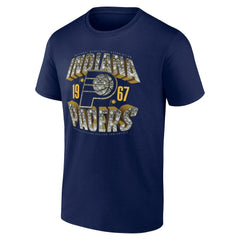 Navy Indiana Pacers Quick Strides T-Shirt | NBA