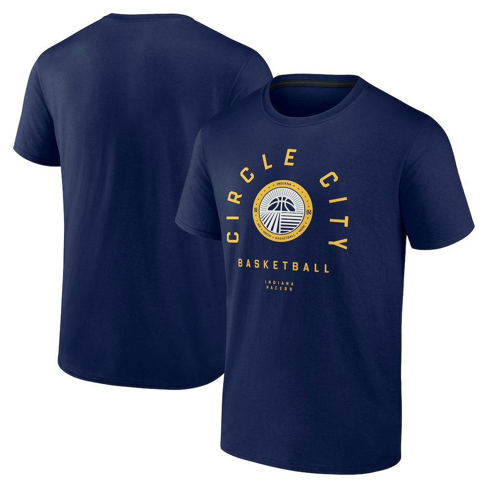 Navy Indiana Pacers Persistent Struggle T-Shirt | NBA