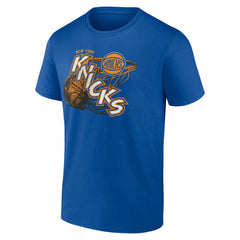 Blue New York Knicks Earnest Passion T-Shirt | NBA