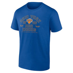 Blue New York Knicks Indomitable Drive T-Shirt | NBA