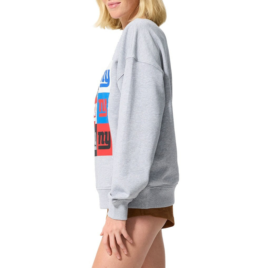New York Giants Terez Women's Technicolor Oversized Sweatshirt | NFL Near me