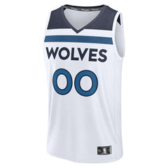 White Minnesota Timberwolves Fastbreak Custom Jersey | NBA