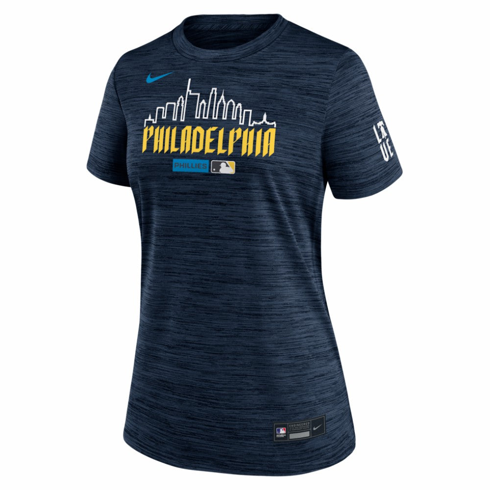 Philadelphia Phillies Nike Women's Authentic Collection City Connect Velocity Dri-FIT T-Shirt - MLB T-shirts