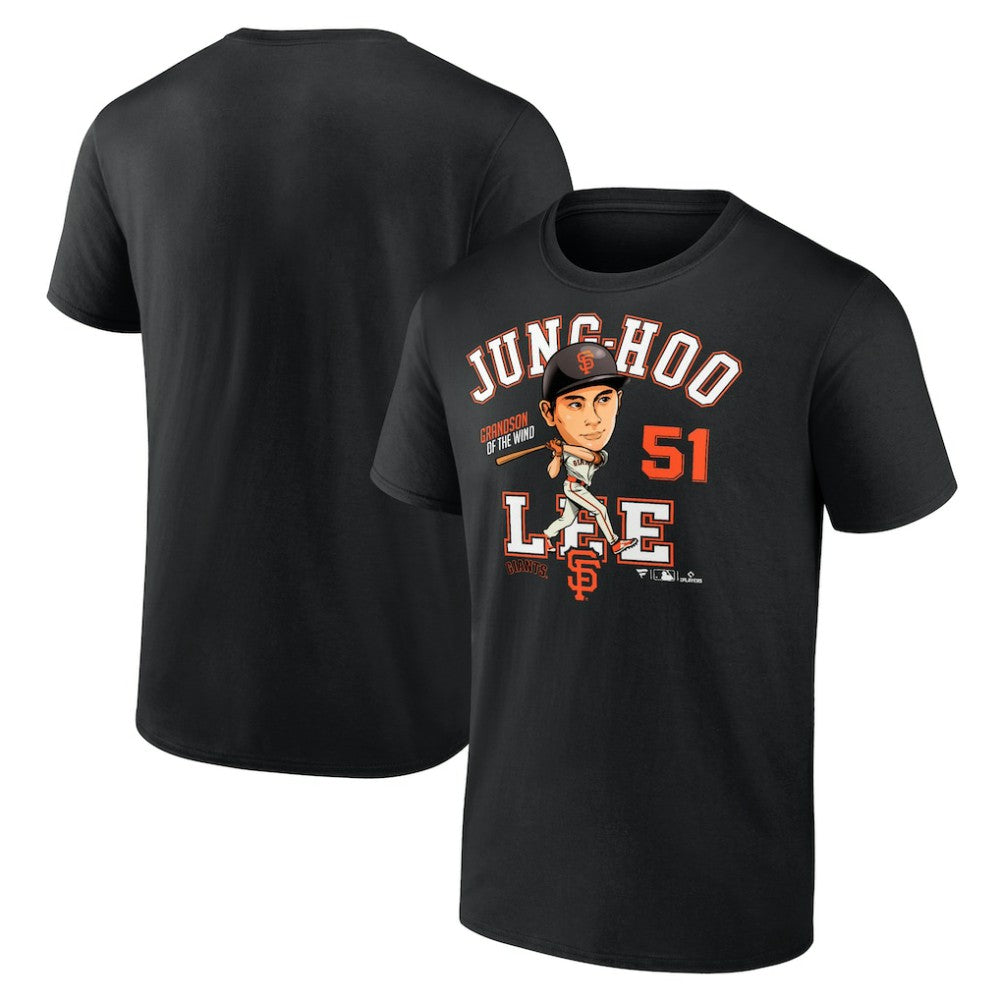 Jung Hoo Lee San Francisco Giants Fanatics Hometown Caricature T-Shirt - MLB T-shirts