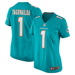 Miami Dolphins Tua Tagovailoa  Women's Game Jersey | NFL Outlet