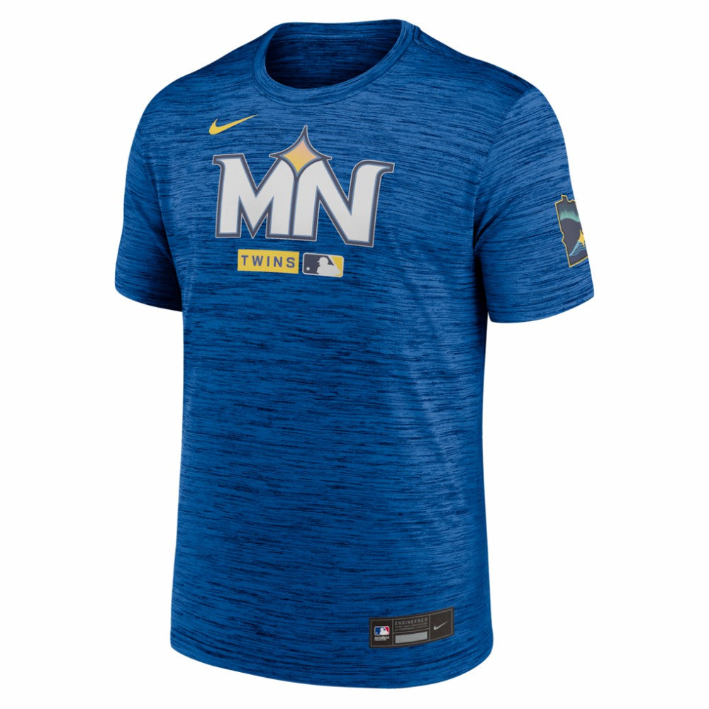 Minnesota Twins Nike Authentic Collection City Connect Velocity Dri-FIT T-Shirt - MLB T-shirts