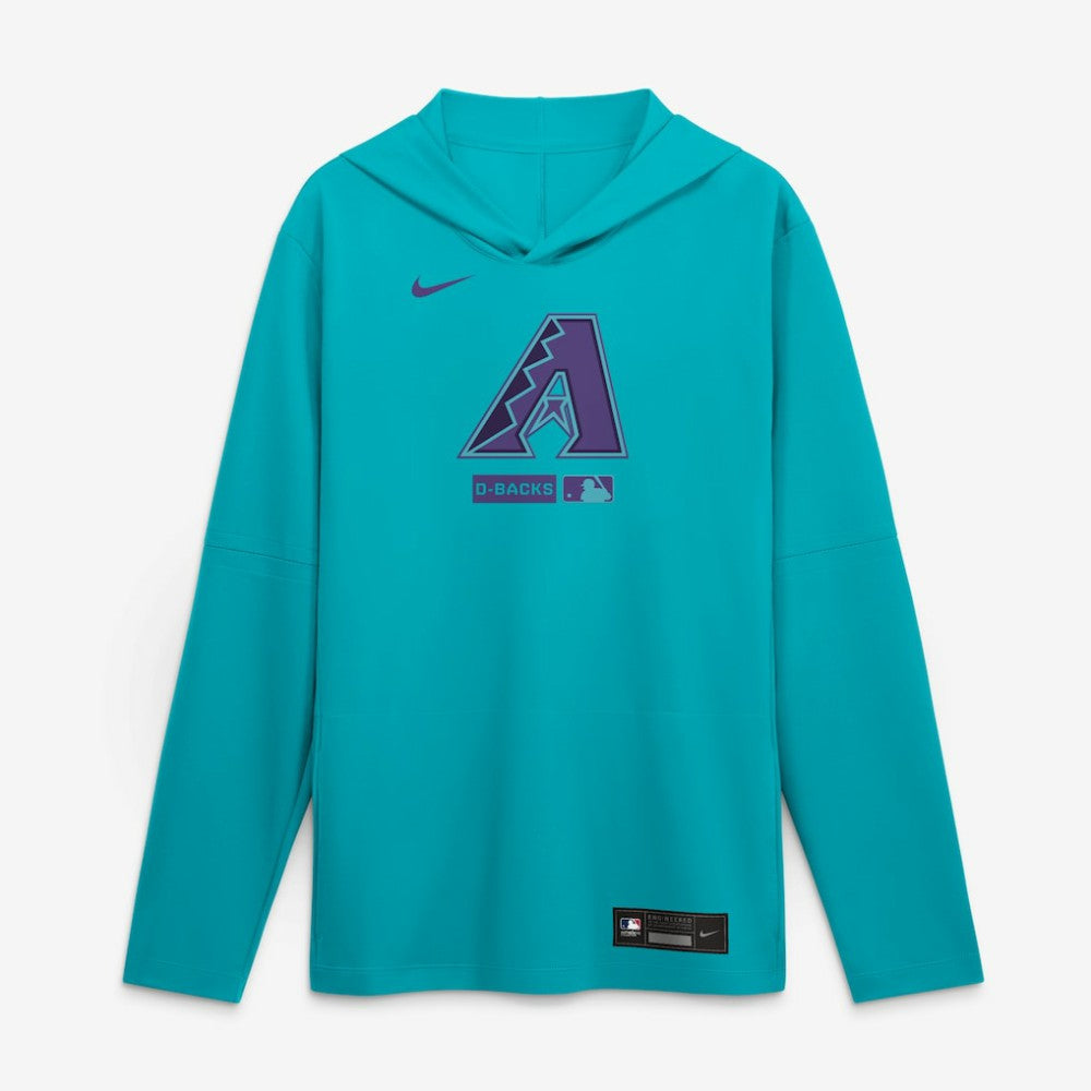 Arizona Diamondbacks Nike City Connect Dri-FIT Long Sleeve Hooded T-Shirt - MLB T-shirts