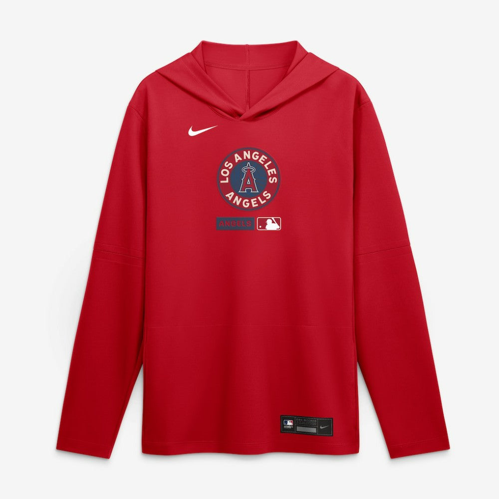 Los Angeles Angels Nike City Connect Dri-FIT Long Sleeve Hooded T-Shirt - MLB T-shirts