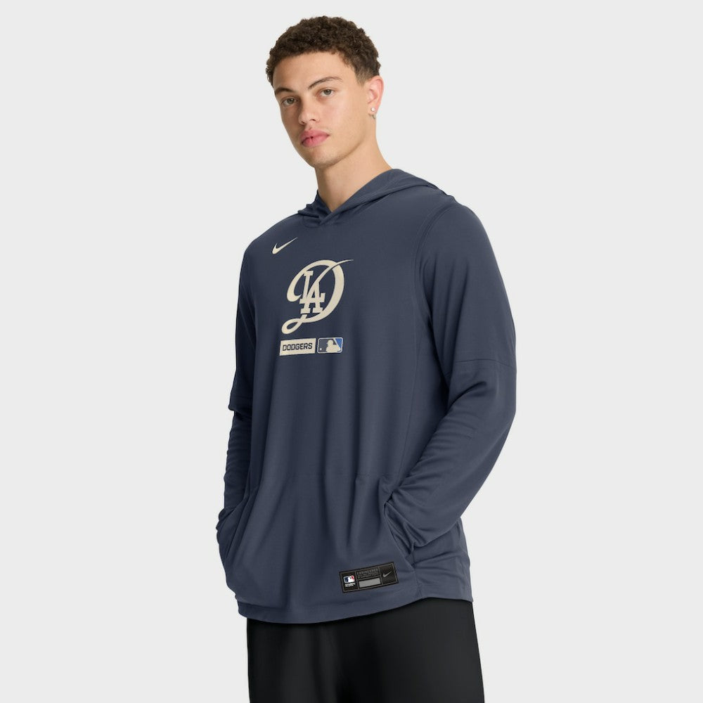 Los Angeles Dodgers Nike City Connect Dri-FIT Long Sleeve Hooded T-Shirt - MLB T-shirts
