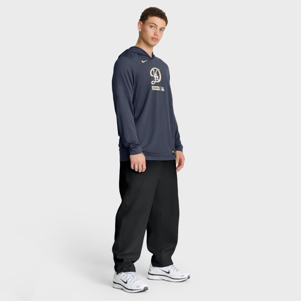 Los Angeles Dodgers Nike City Connect Dri-FIT Long Sleeve Hooded T-Shirt - MLB T-shirts