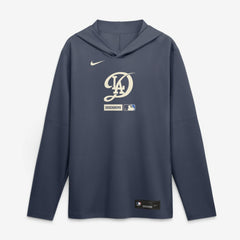 Los Angeles Dodgers Nike City Connect Dri-FIT Long Sleeve Hooded T-Shirt - MLB T-shirts