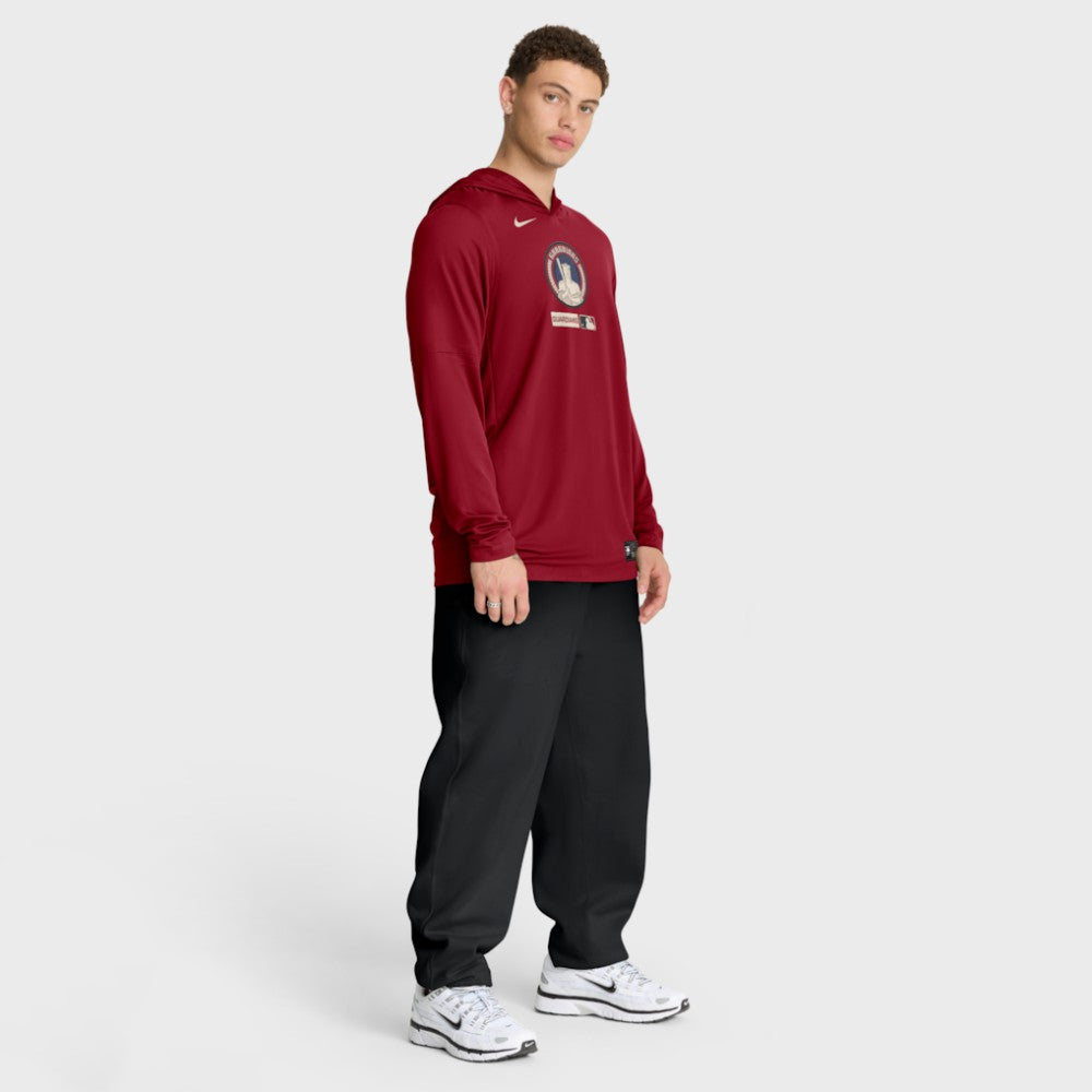 Cleveland Guardians Nike City Connect Dri-FIT Long Sleeve Hooded T-Shirt - MLB T-shirts