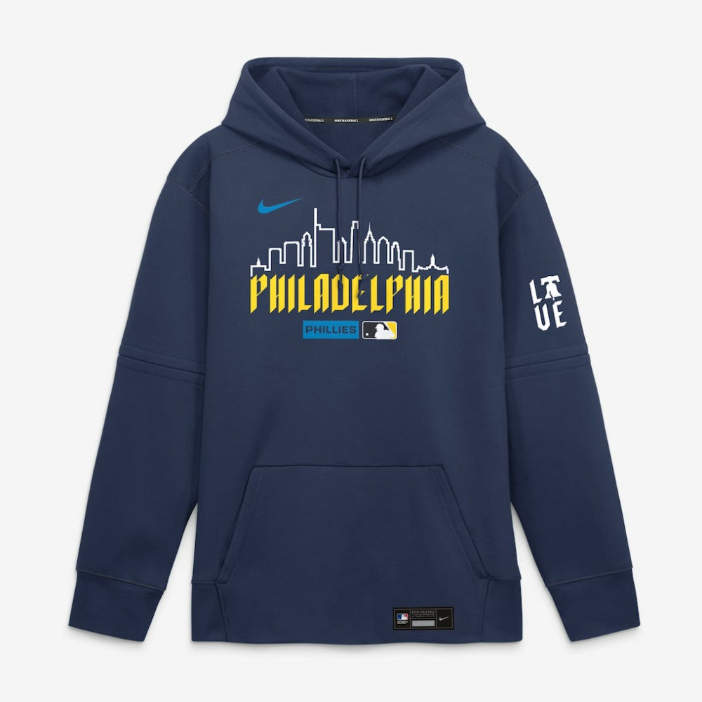 Philadelphia Phillies Nike Authentic Collection City Connect Therma-FIT Hoodie - MLB Hoodies