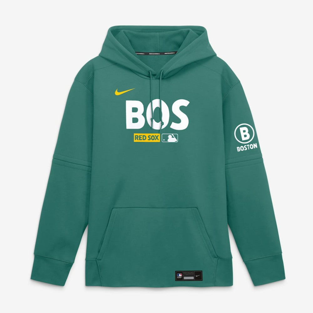 Boston Red Sox Nike Authentic Collection City Connect Therma-FIT Hoodie - MLB Hoodies