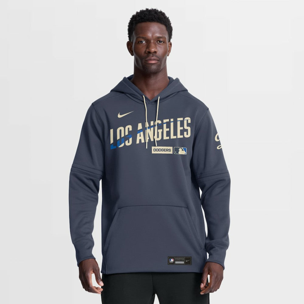 Los Angeles Dodgers Nike Authentic Collection City Connect Therma-FIT Hoodie - MLB Hoodies
