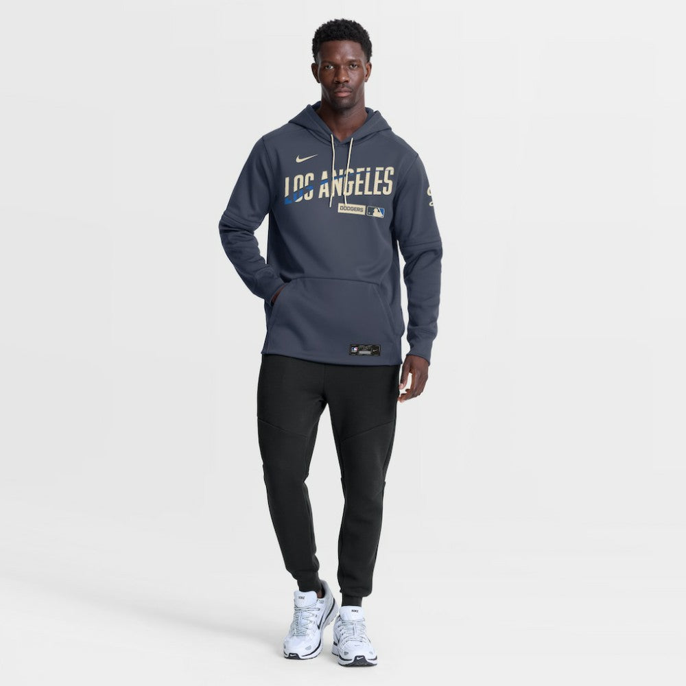 Los Angeles Dodgers Nike Authentic Collection City Connect Therma-FIT Hoodie - MLB Hoodies