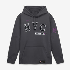 New York Mets Nike Authentic Collection City Connect Therma-FIT Hoodie - MLB Hoodies