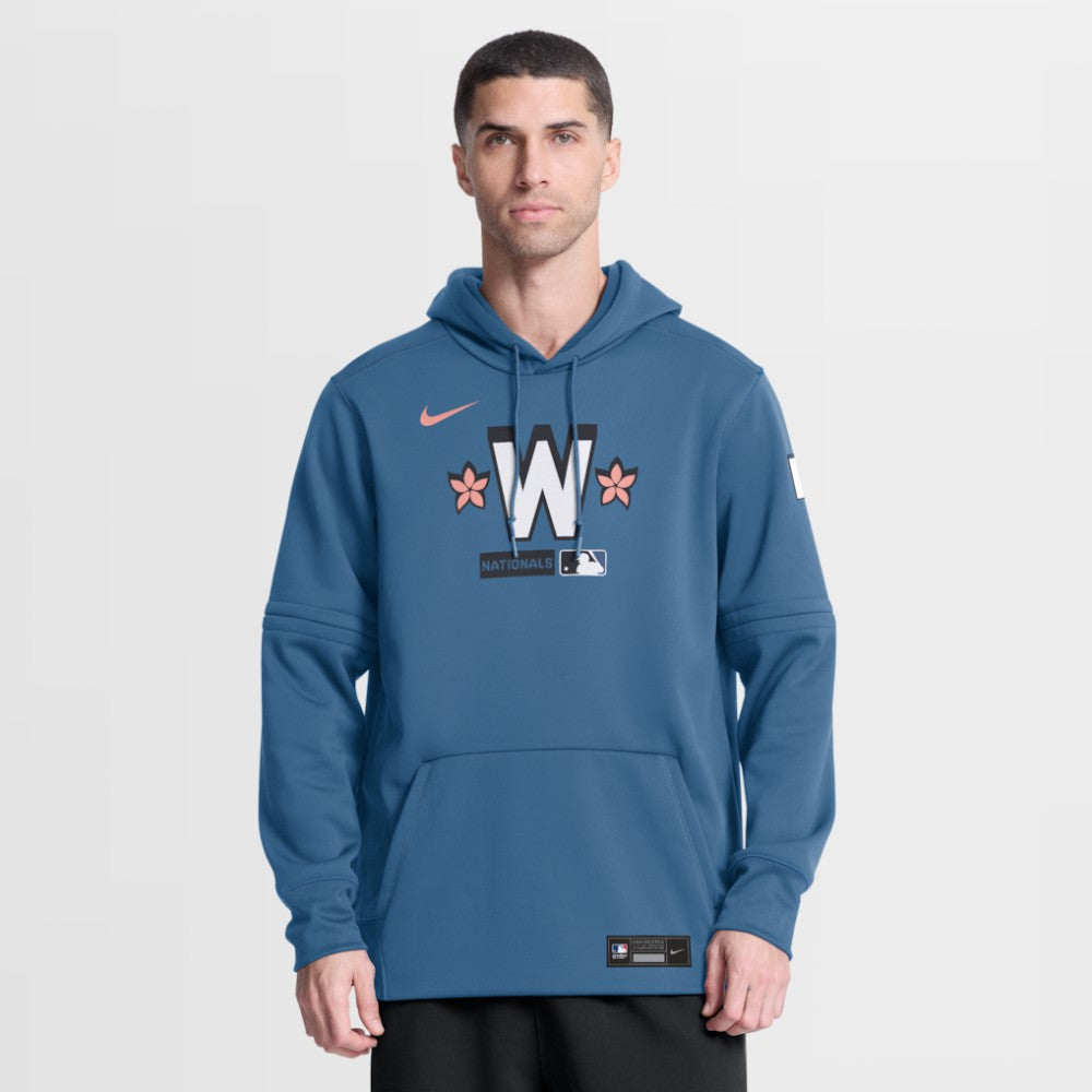 Washington Nationals Nike Authentic Collection City Connect Therma-FIT Hoodie - MLB Hoodies