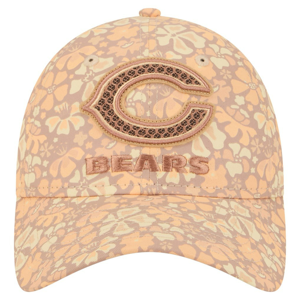 Chicago Bears Women's Floral 9TWENTY Adjustable Hat | NFL New