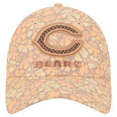 Chicago Bears Women's Floral 9TWENTY Adjustable Hat | NFL New