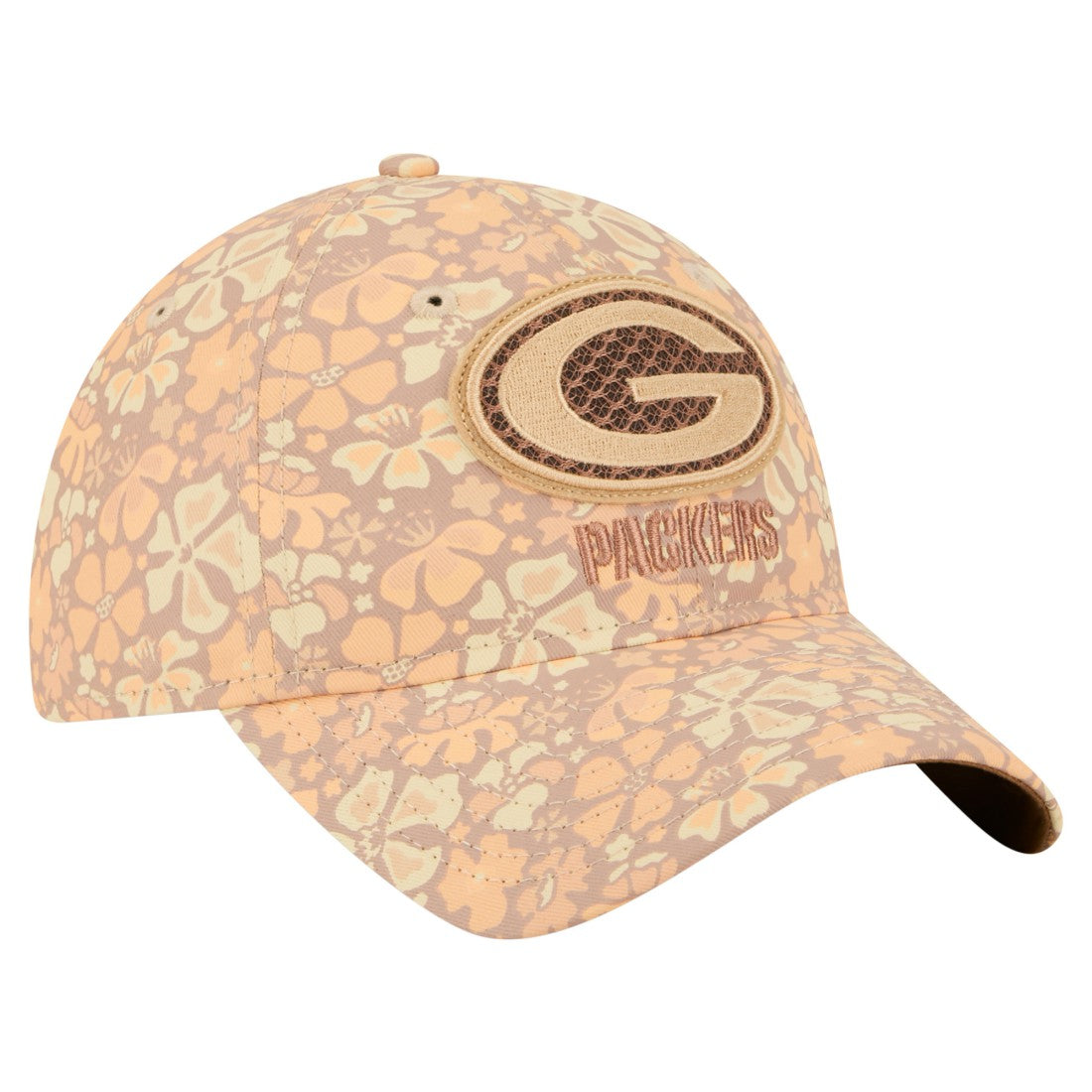 Green Bay Packers Women's Floral 9TWENTY Adjustable Hat | NFL Sale