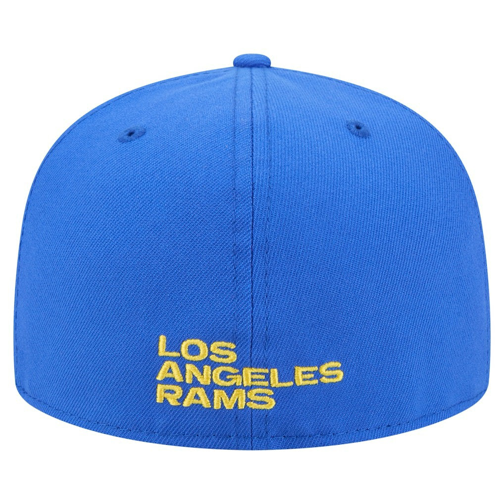 Los Angeles Rams Overlap Wordmark 59FIFTY Fitted Hat | NFL Online
