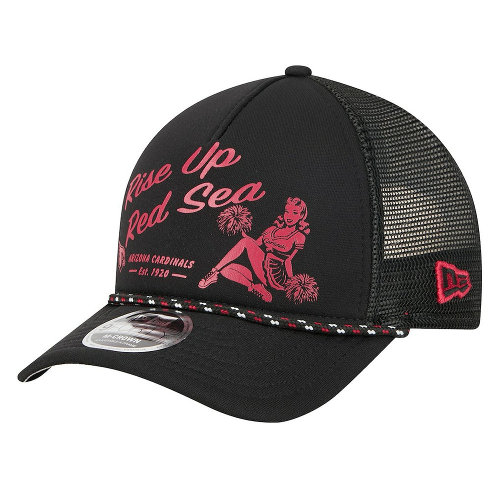 Arizona Cardinals Gas Station 9FORTY A-Frame M-Crown Adjustable Trucker Hat | NFL Outlet