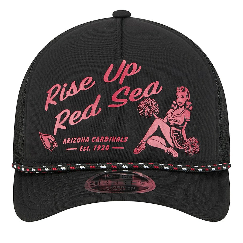 Arizona Cardinals Gas Station 9FORTY A-Frame M-Crown Adjustable Trucker Hat | NFL Outlet