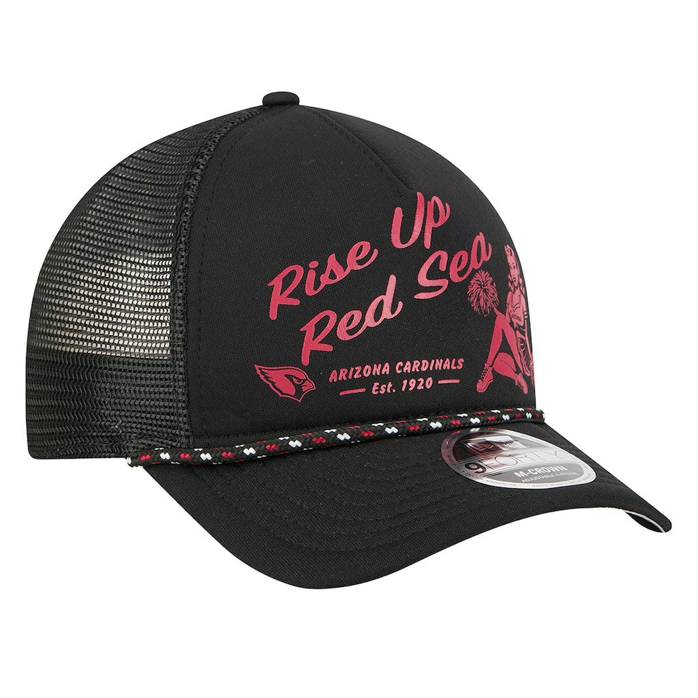 Arizona Cardinals Gas Station 9FORTY A-Frame M-Crown Adjustable Trucker Hat | NFL Outlet