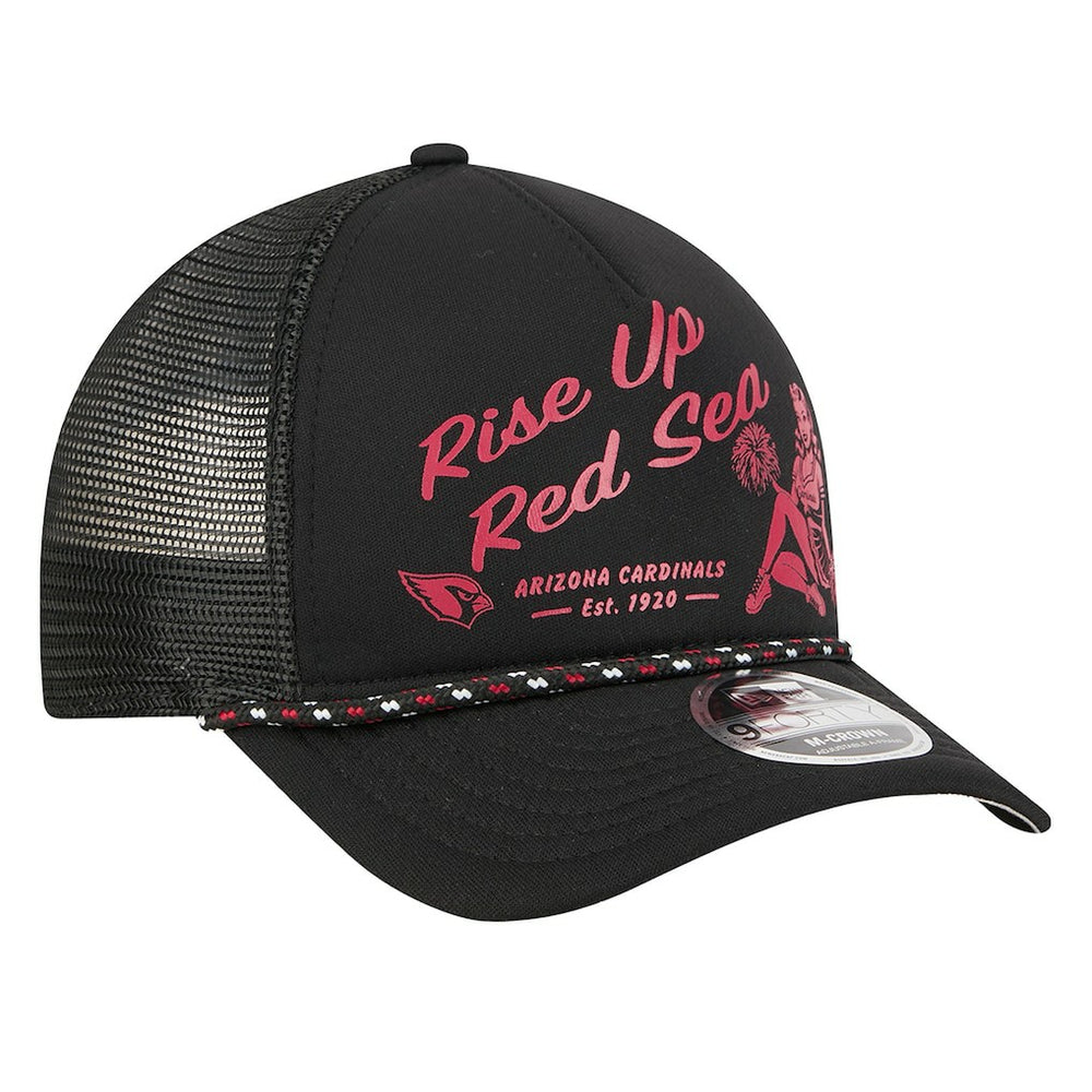 Arizona Cardinals Gas Station 9FORTY A-Frame M-Crown Adjustable Trucker Hat | NFL Outlet