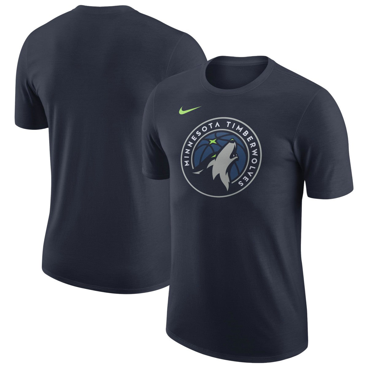 Navy Minnesota Timberwolves Essential T-Shirt | NBA