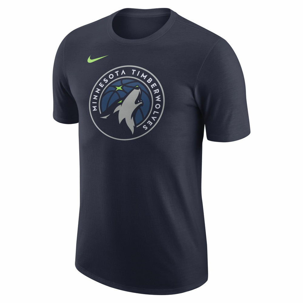 Navy Minnesota Timberwolves Essential T-Shirt | NBA