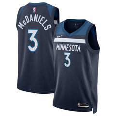 Navy Jaden McDaniels Minnesota Timberwolves Unisex Swingman Jersey | NBA