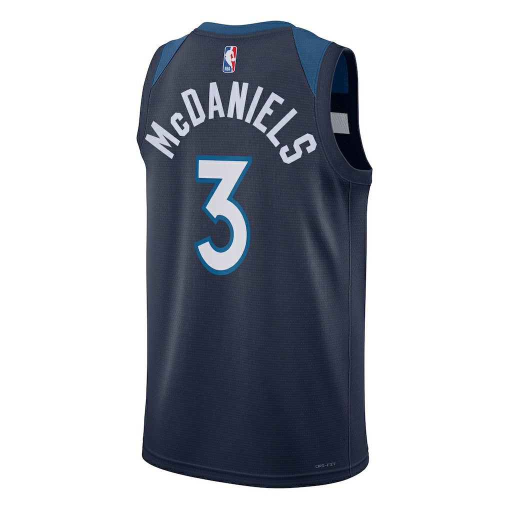 Navy Jaden McDaniels Minnesota Timberwolves Unisex Swingman Jersey | NBA