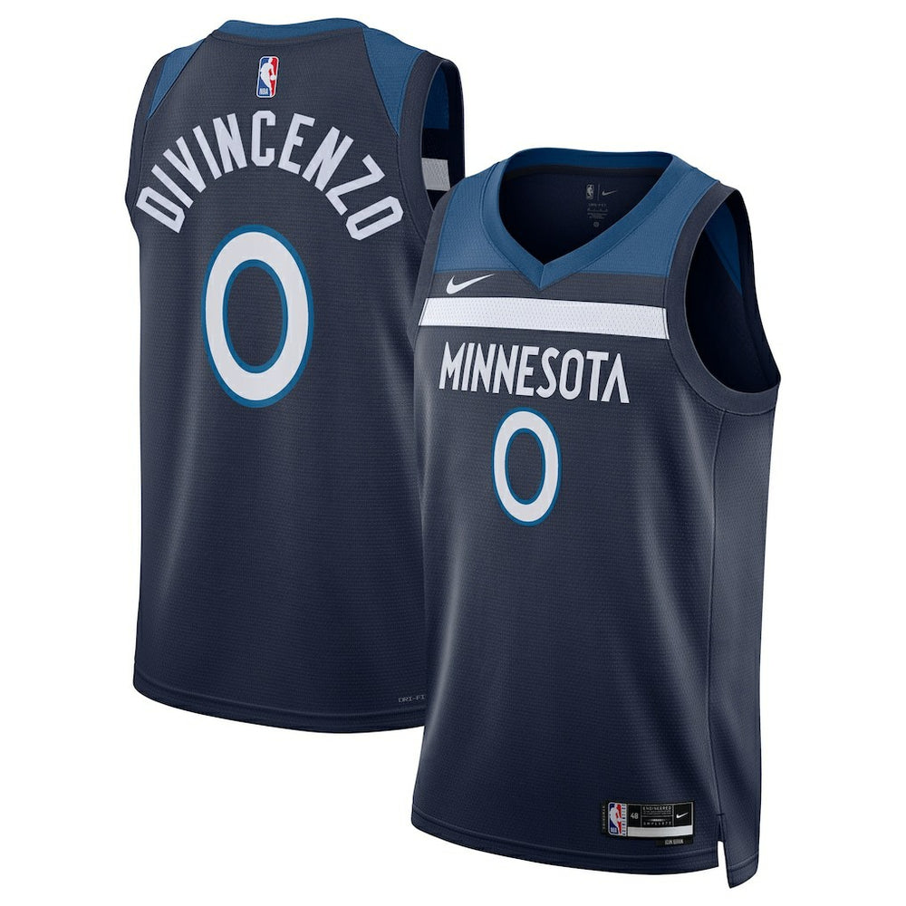 Navy Donte DiVincenzo Minnesota Timberwolves Unisex Swingman Jersey | NBA