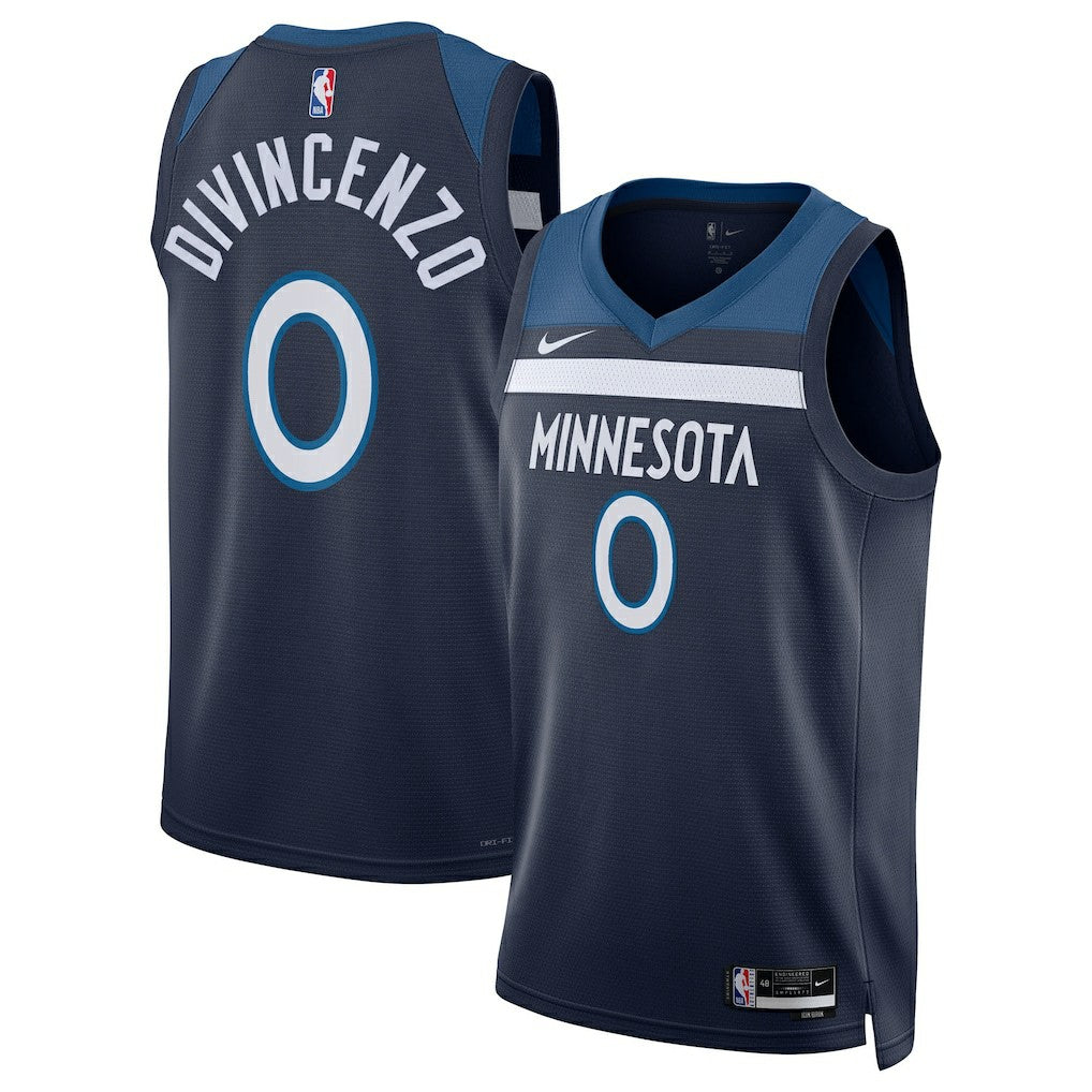 Navy Donte DiVincenzo Minnesota Timberwolves Unisex Swingman Jersey | NBA