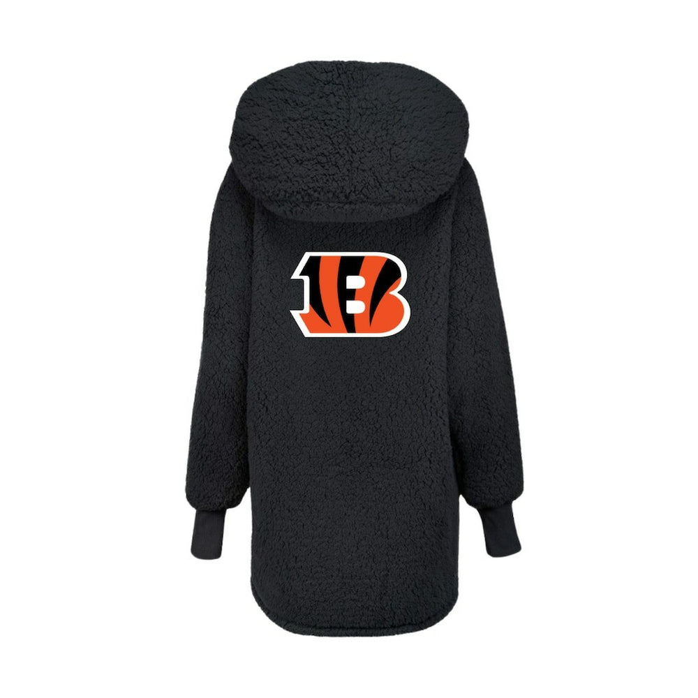 Cincinnati Bengals Jill Martin Women's Oversized Hooded Lounger | NFL Online