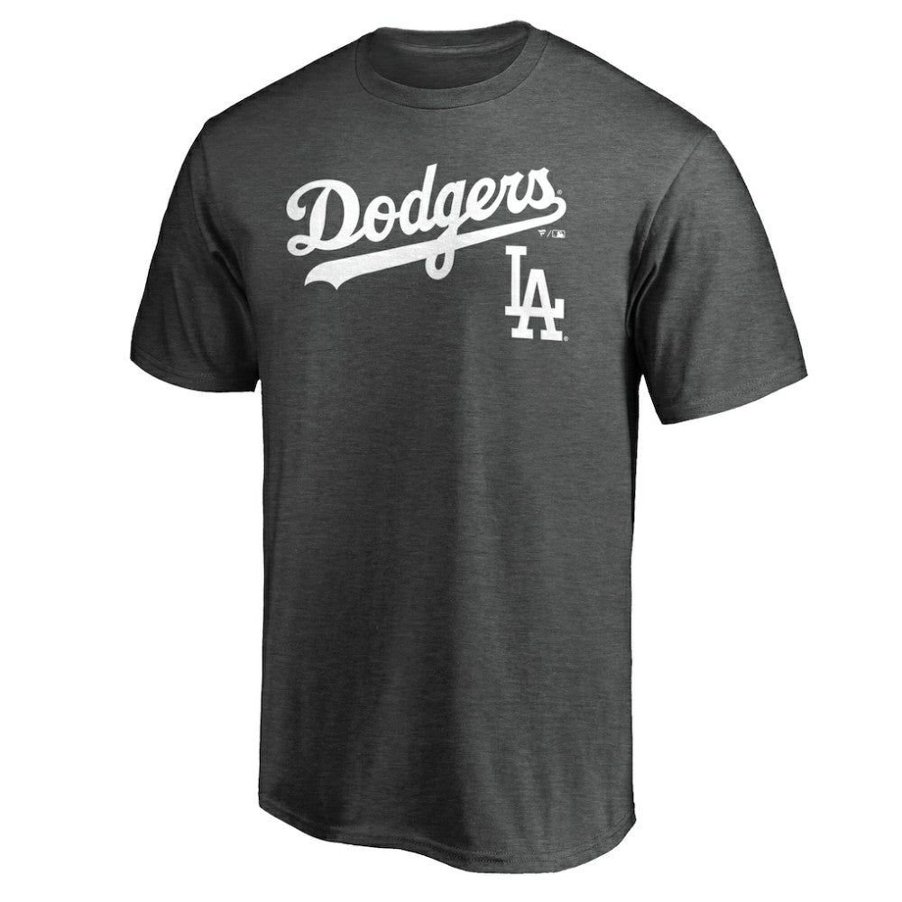 Los Angeles Dodgers Team Lockup T-Shirt - MLB T-shirts