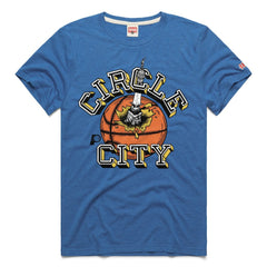Royal Indiana Pacers Homage Unisex Circle City Tri-Blend T-Shirt | NBA