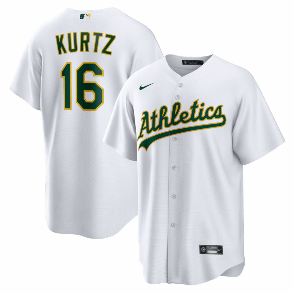 Nick Kurtz Athletics Nike Home Replica Player Jersey - MLB Jerseys