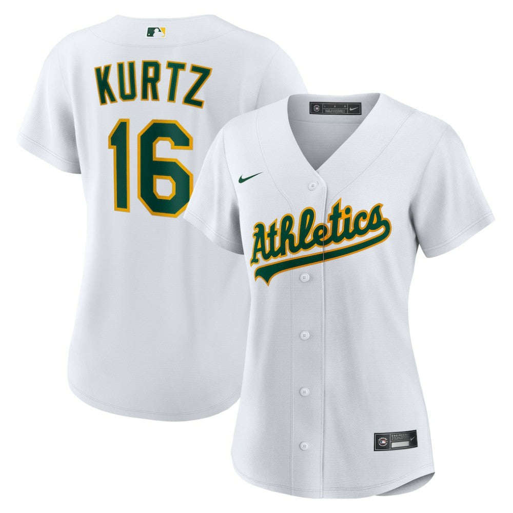 Nick Kurtz Athletics Nike Women's Home Replica Player Jersey - MLB Jerseys