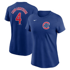 Pete Crow-Armstrong Chicago Cubs Nike Women's Cooperstown Collection Fuse Name & Number T-Shirt - MLB T-shirts