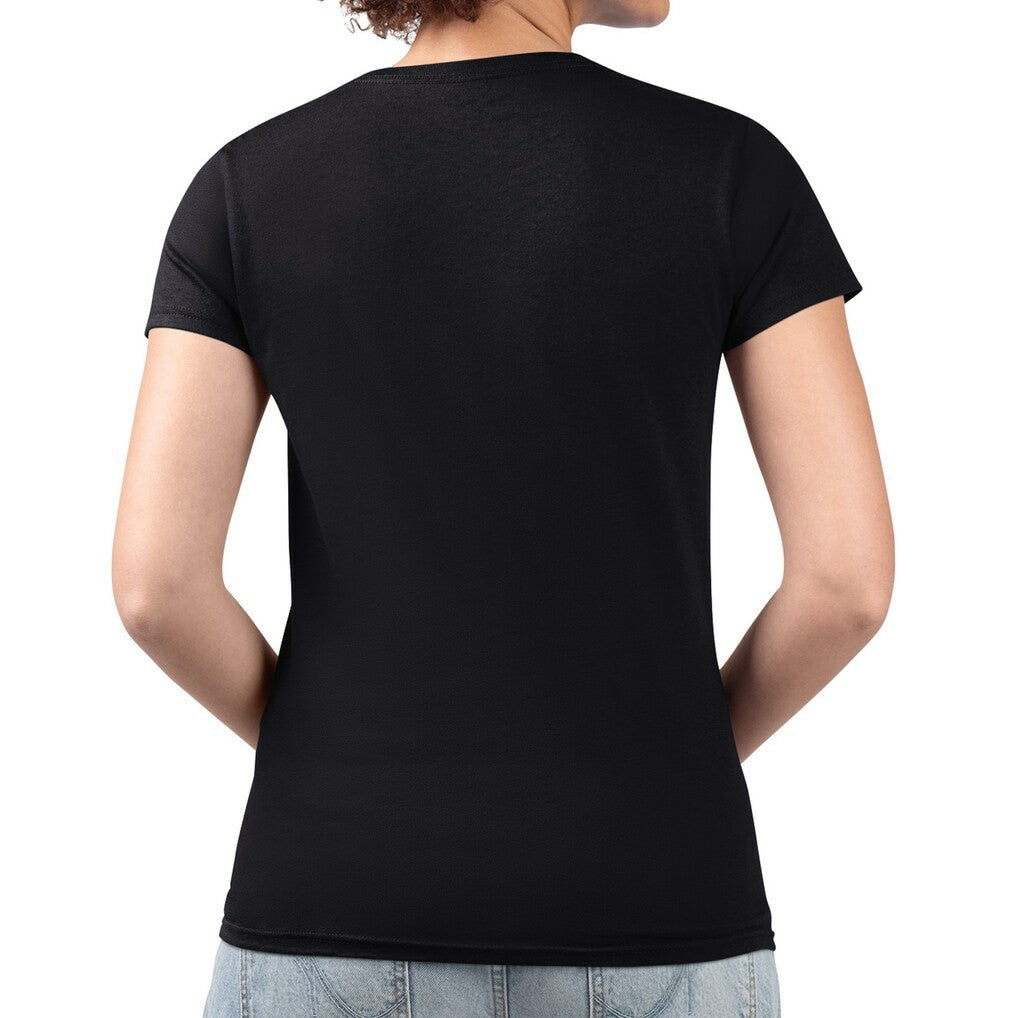 Washington Commanders G-III 4Her by Carl Banks Women's Super-Slim Fit Lightweight Pinstripe Circle V-Neck T-Shirt | NFL Near me