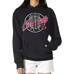 Arizona Cardinals G-III 4Her by Carl Banks Women's Pinstripe Circle Fleece Pullover Hoodie | NFL On sale