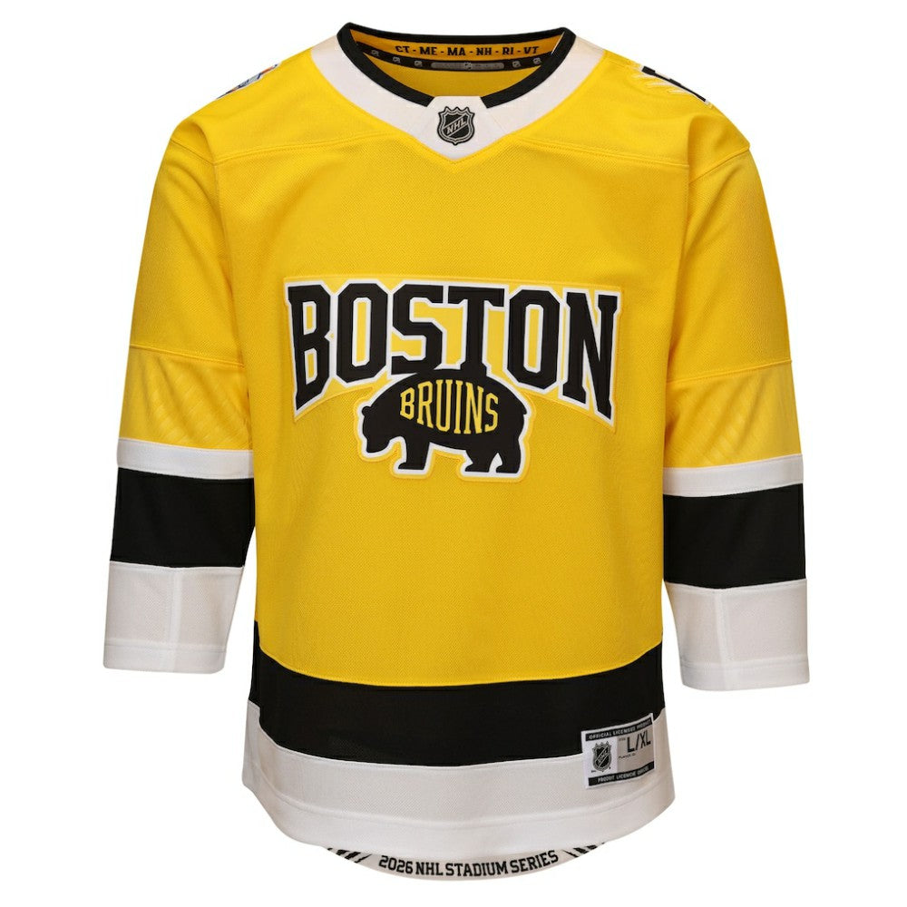Boston Bruins Outerstuff Youth 2026 Stadium Series Premier Jersey -  NHL Jerseys