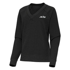 New York Jets Antigua Women's Varsity Tri-Blend V-Neck Long Sleeve T-Shirt | NFL Near me